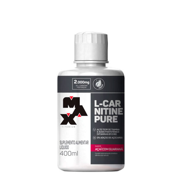 L-CARNITINE PURE 400mL - Açaí com Guaraná