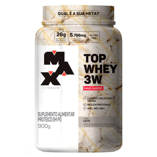 TOP WHEY 3W + FLAVOR POT 900 GR