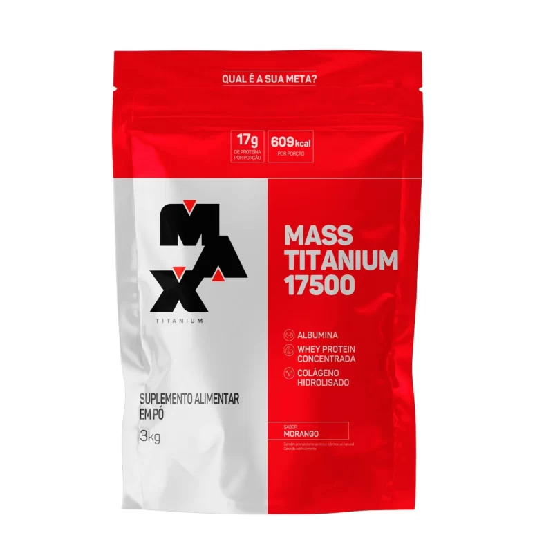 Mass Titanium 17500 Refill 3kg - Strawberry